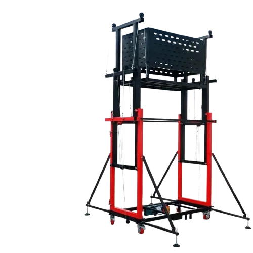 

Высококачественная стальная складная электрическая подъемная платформа для леса, оцинкованная платформа горячего погружения, несколько моделей для нанесения на складе