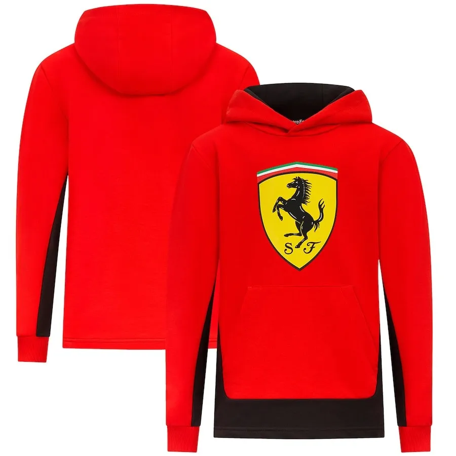 Formel1 Team Racing 3D-Druck Männer Frauen Hoodie Sweatshirts Renntrikot Team Mode Outdoor-Sport Tops Herbst und Winter