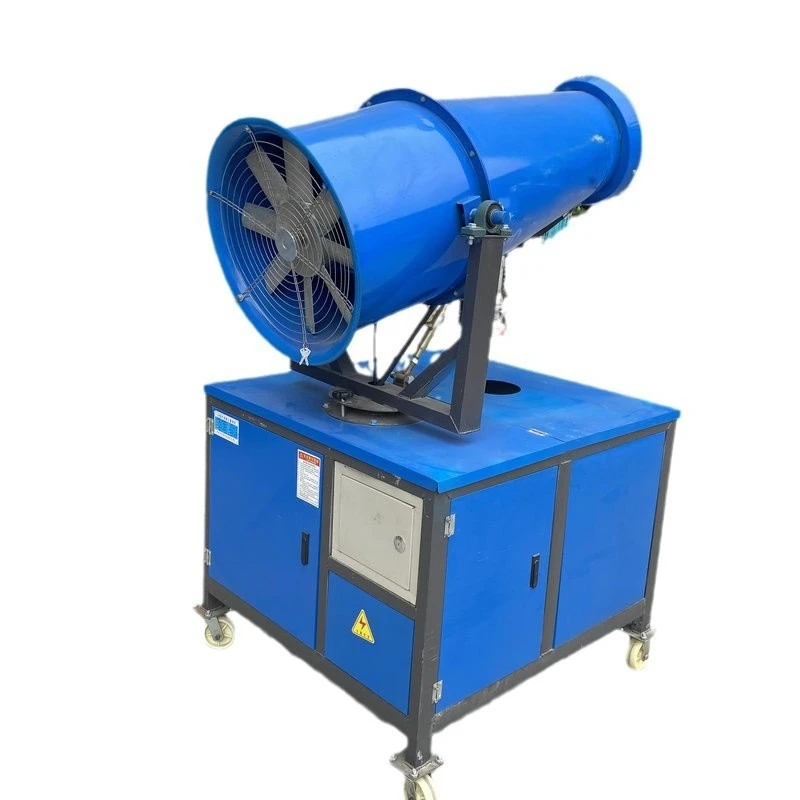 Fully automatic remote spray machine, high-range air supply dust removal spray machine for construction sites