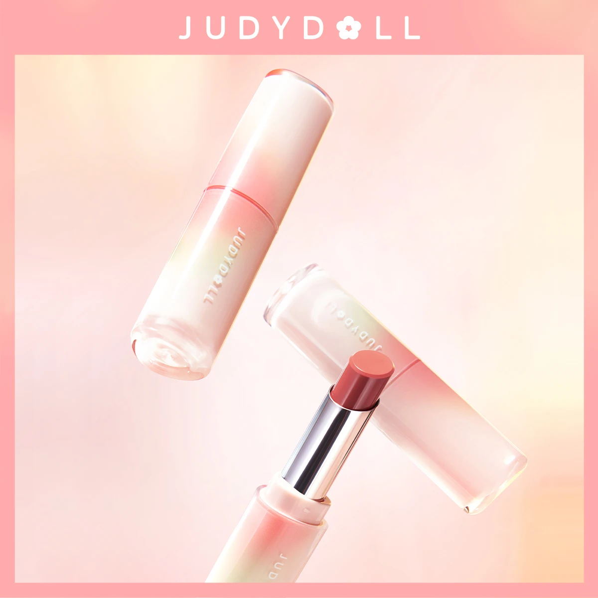 Judydoll Water Gloss Lipstick Lipstick Moisturizing Pouty Lips Mirror Moisturizing and Moisturizing