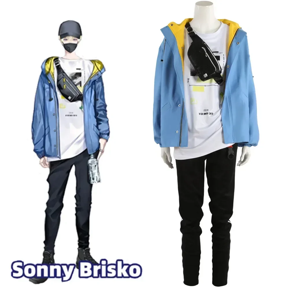 Virtual anchor Cos Brisko Vtuber Cosplay Halloween Theme Costume