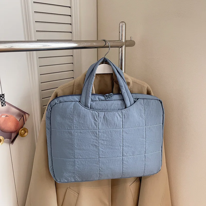 Korean-style new fresh and stylish laptop bag for female office workers commuting and carrying tabletsipadStorage handbag