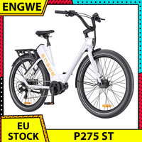 ENGWE P275 ST Urban Electric Bike 27.5 inch Spoke Tires E-Bike 250W Brushless Mid-drive Torque Sensor Motor 36V 19.2Ah Battery