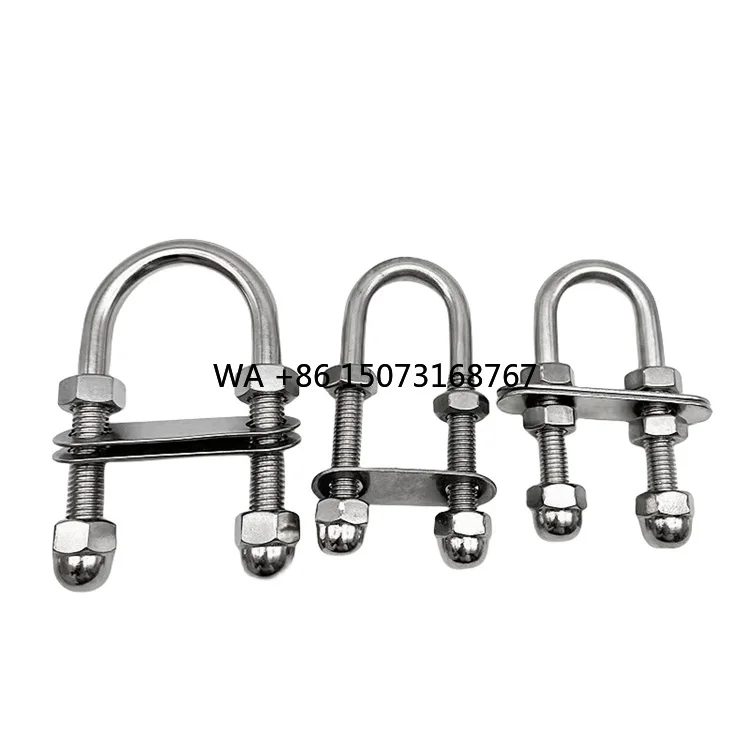 

Лидер продаж, аксессуары для лодок из нержавеющей стали 316, OEM, металлический круглый U-образный фитинг из нержавеющей стали 304, болт U-типа