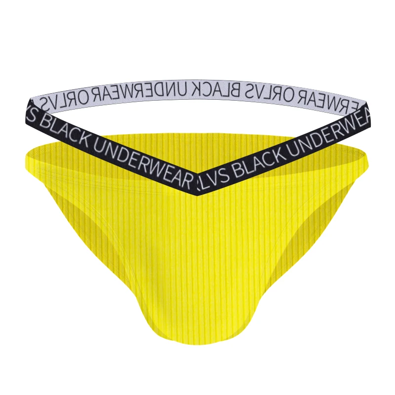 

Men's Sexy Briefs with Branded Waistband, Erotic Underwear for Adults Men's Sexy Underwear