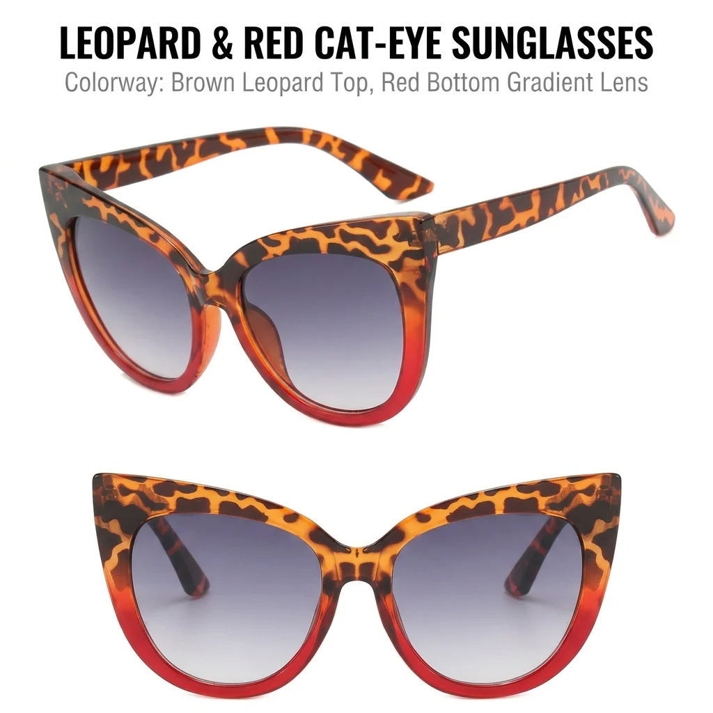 Montures de lunettes surdimens - Sunglasses Cat Eye avis et prix