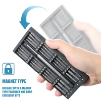 63 in 1 Precision Electric Screwdriver Set Cordless Magnetic Repair Tool Box