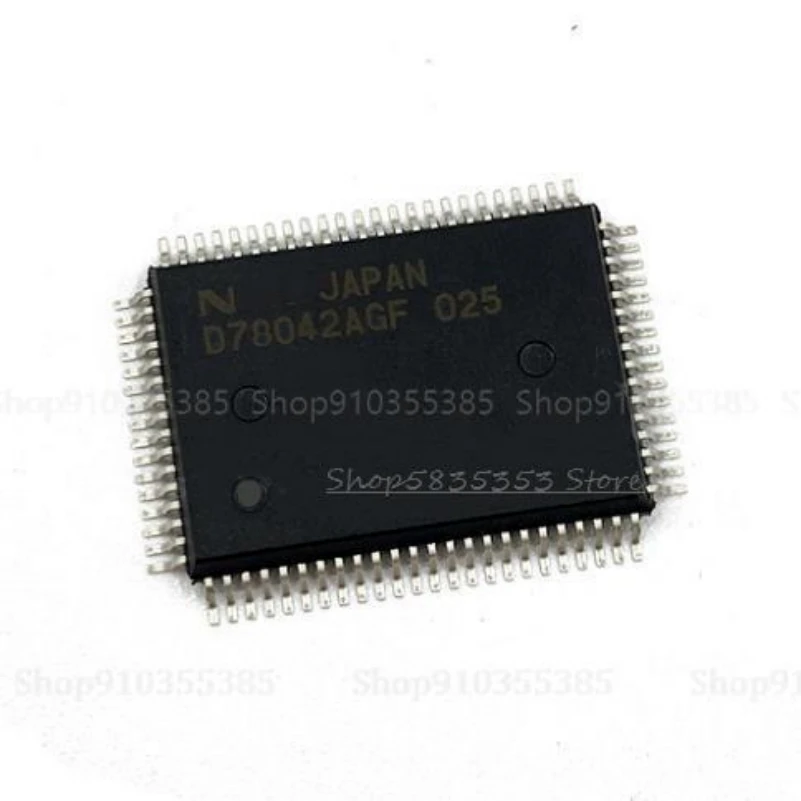 10pcs New UPD78042AGF-025-3B9 D78042AGF QFP-44 Microcontroller chip