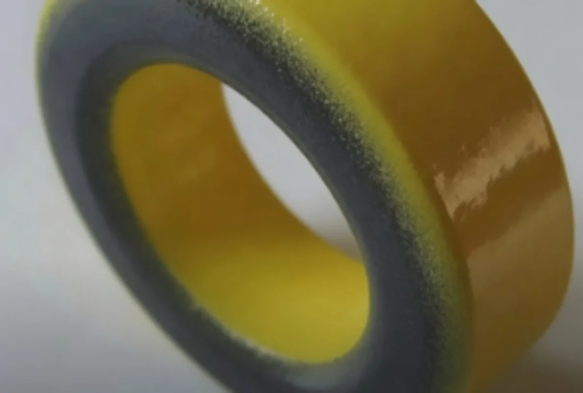 T130-6 RF Iron Powder Toroidal Core High Frequency Magnetic Inductor Ring Maintenance Accessory