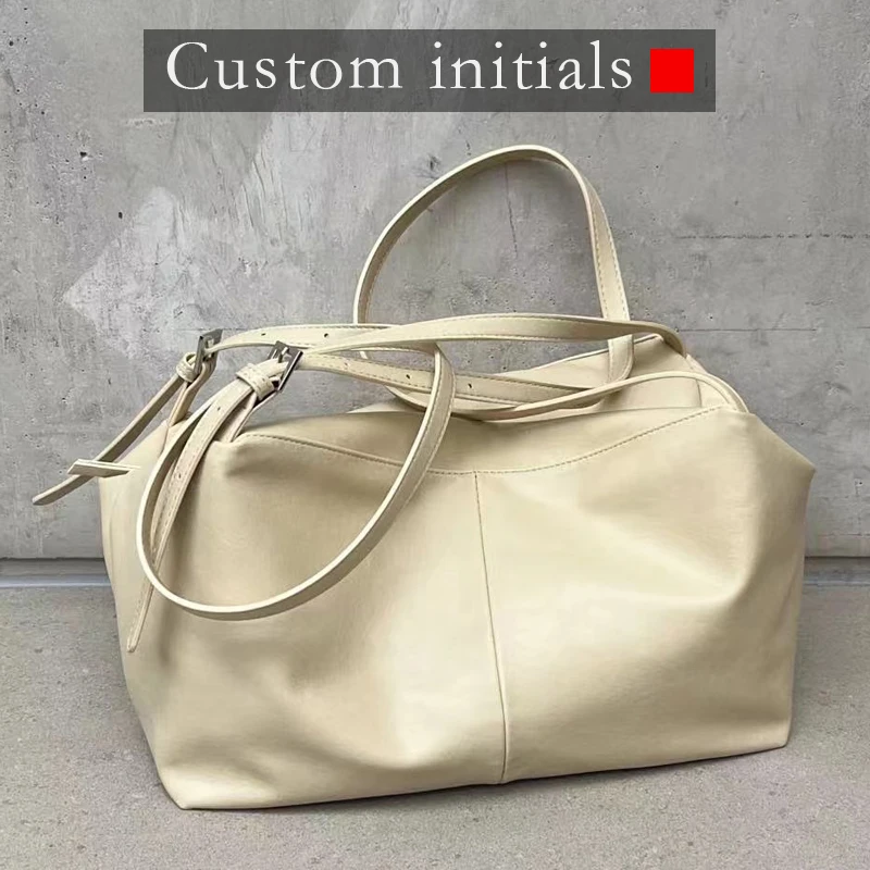 

Custom Initials Korean Vintage Pillow Bags For Women Luxury Designer Handbags And Purses 2025 New In PU Soft Underarm Shoulder