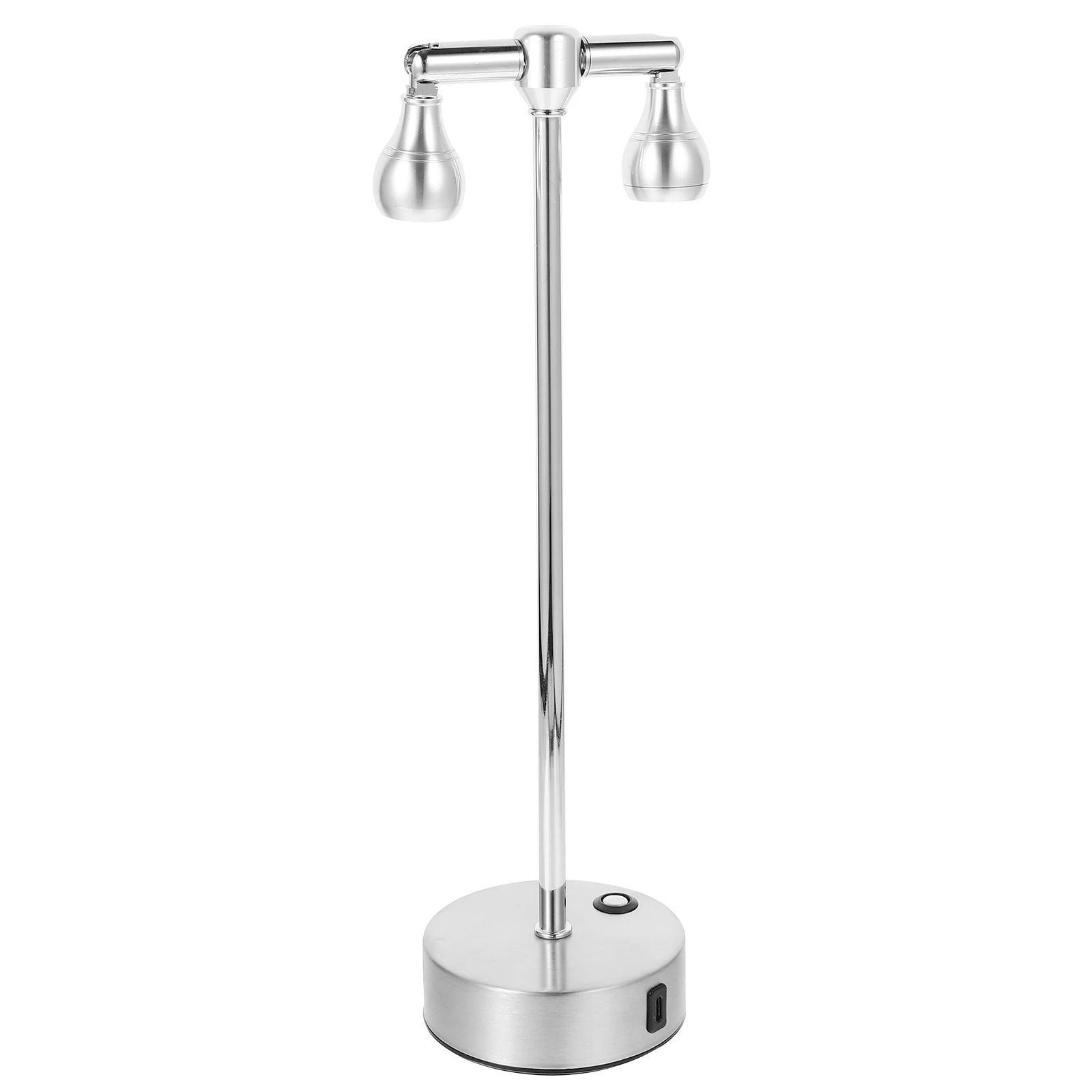 

1pc Double Heads Led Chargeable Night Lamp Bar Chargeable Light Bar Decorative Table Light For Bedroom Café Restaurant Decor