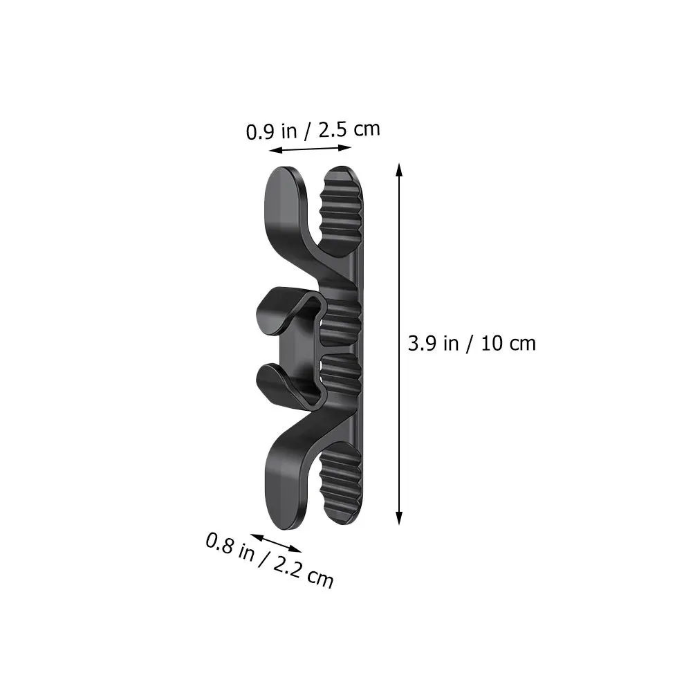 6Pcs Kitchen Appliance Cord Organizer Strong Adhesive Cable Holder Compact Wire Manager for Home Use Fits Air Fryer Coffee