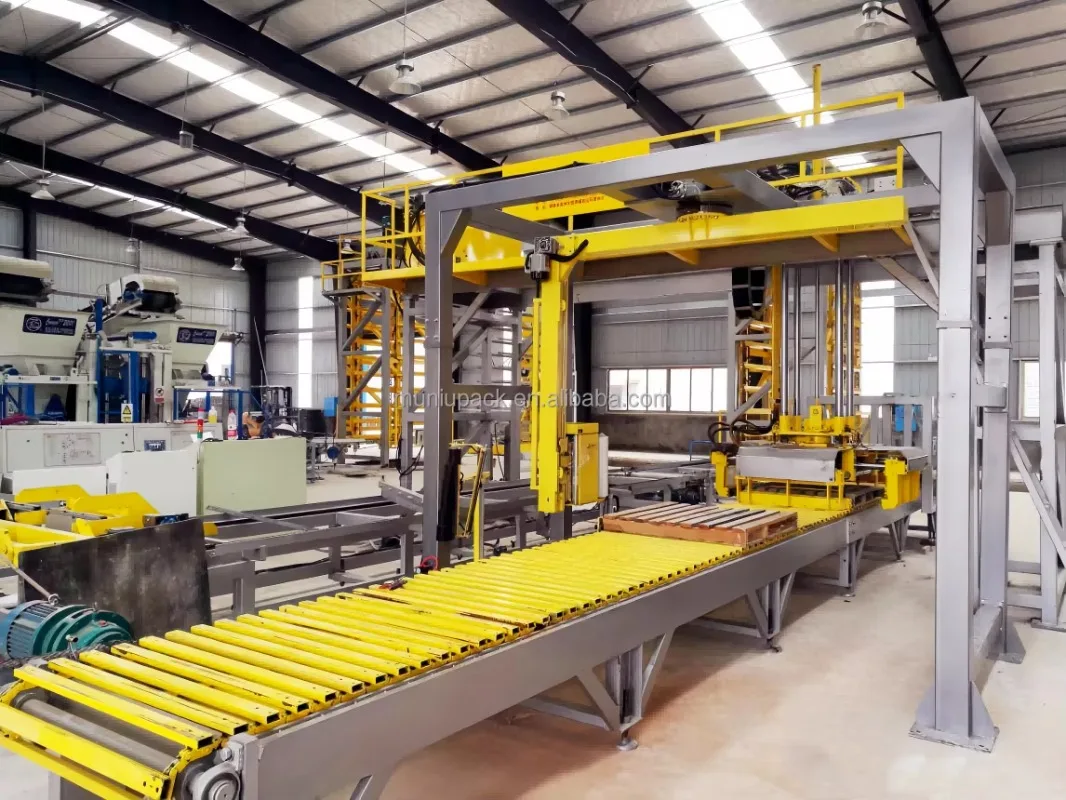 Fully Automatic Rotary Arm Pallet Stretch Wrapping Machine 402 Model Orbital Pallet Wrapper LLDPE Stretch Film Wrapping Machine