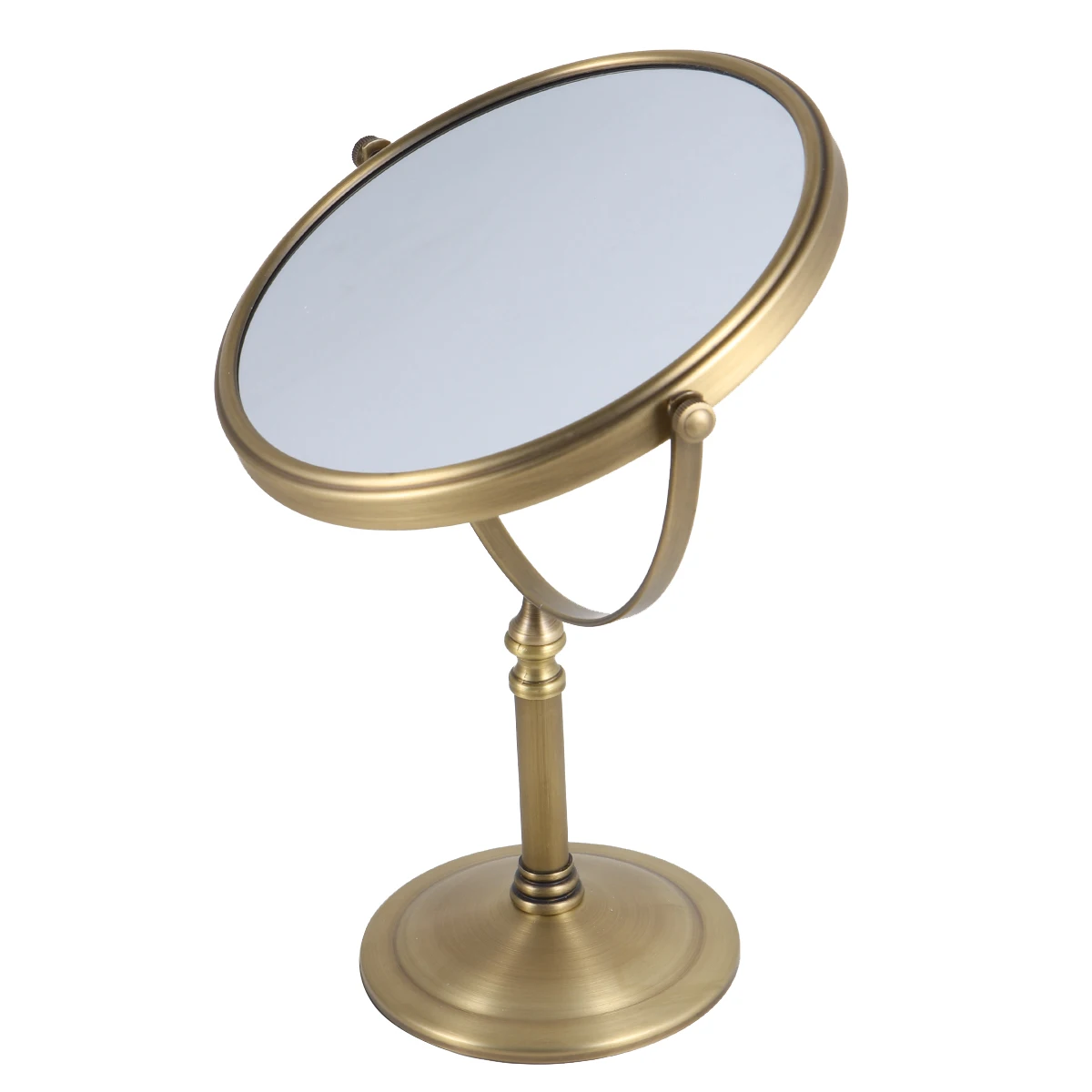 

Vanity Mirror Magnification Magnifier Round Retro Desktop Makeup Table Double Side Miss Vintage