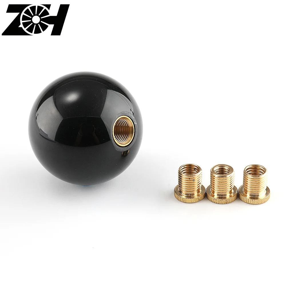 8 Eight Billiard Ball Gear Shift Knob Adapter Universal Vehicle AT MT Shifter Lever Head