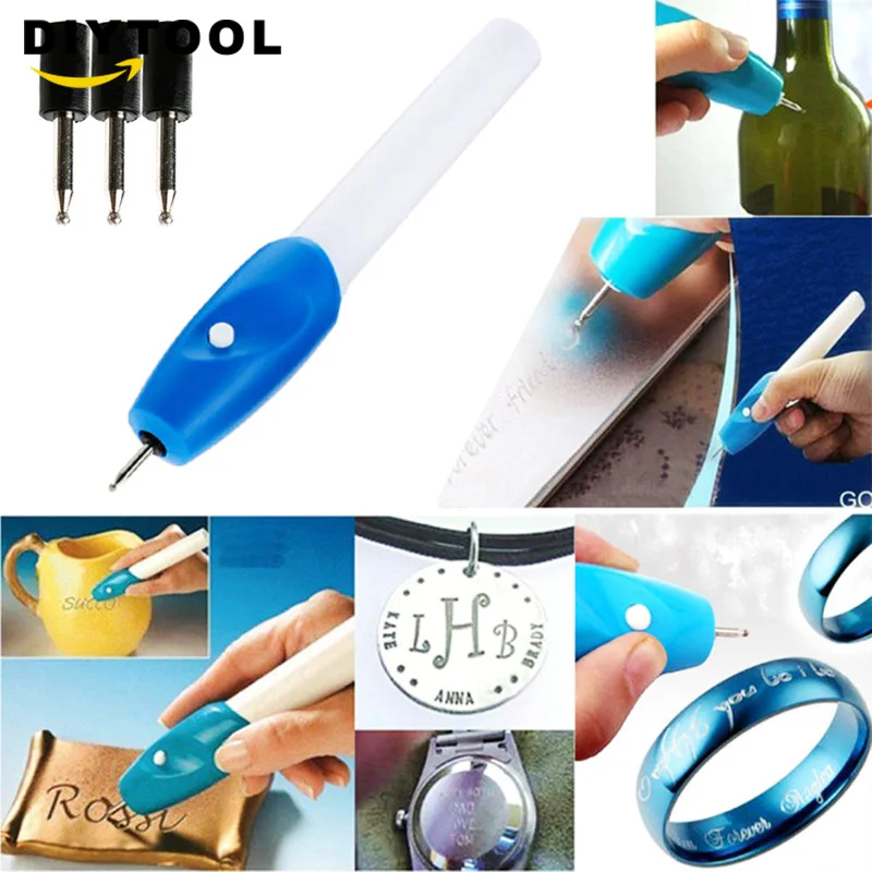 1pc Mini Engraving Pen Electric Jewellery Glass Wood Engraver Carving Pen Machine Grave Tool herramientas de mano