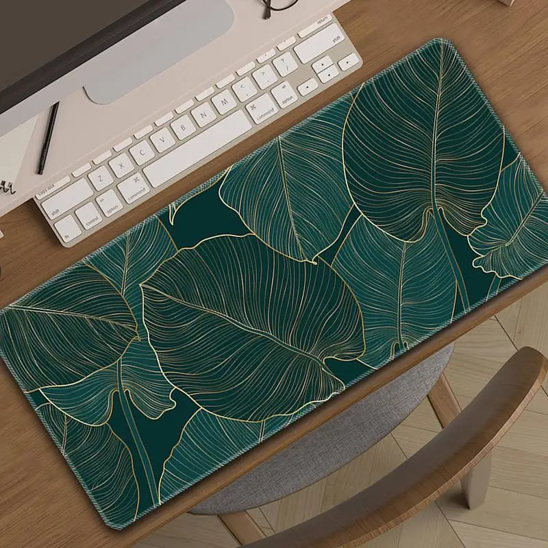 Grande jogo mousepad antiderrapante tapete de mesa de borracha grande mousepad estendido almofada de teclado abstrato à prova dwaterproof água para mesa &