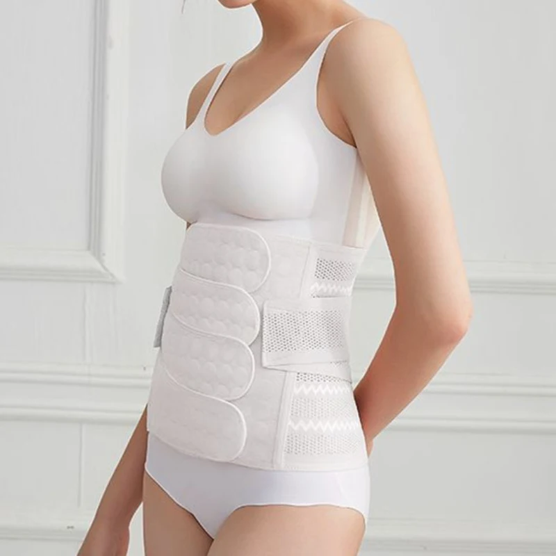 Pregnant Cotton Postpartum Belly Belt Breathable Corset Belt Body Recovery Slim After Birth Waist Trainer Corset Body Shaper D45