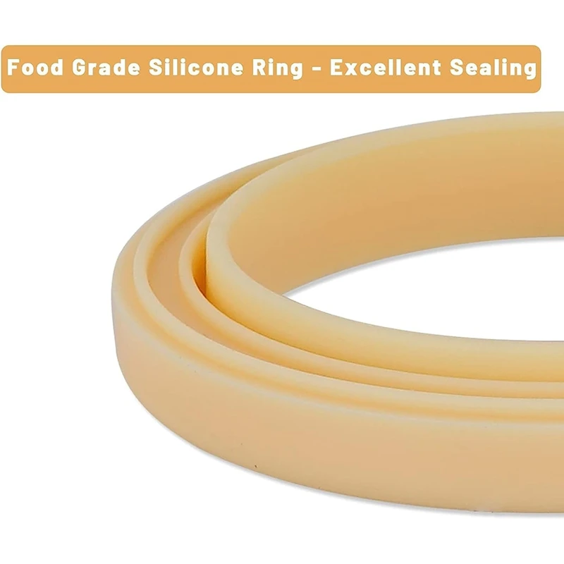 6PCS 54Mm Silicone Steam Ring For Breville Espresso Machine 878/870/860/880/450/500 And Sage 880/878Replacement Parts