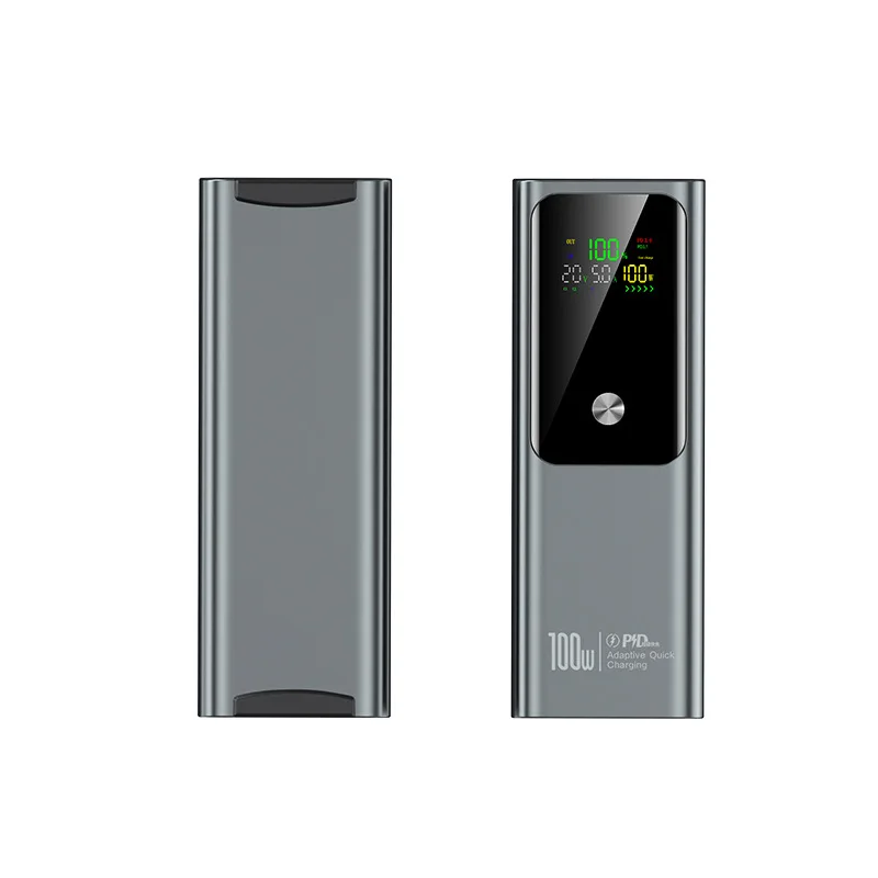 100W Two-way Super Fast Charging Large-capacity Power Bank 20000mAh Mobile Power Supply Rechargeable Notebook