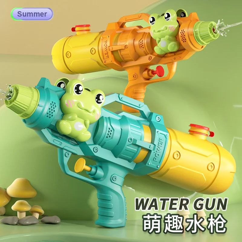 Kids Unicorn Water Gun Toys Dinosaurs Ducks Sharks High Pressure Water Guns Beach Outdoor Water Rifle Fight Toy Playing Watergun