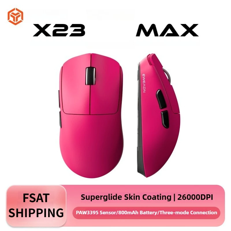 

X23SE/X23 Pro/X23 Max 2,4G Bluetooth Беспроводная мышь PAW3311 Легкая и длительный срок службы батареи Мощность возврата 1000 Гц Киберспортивная мышь