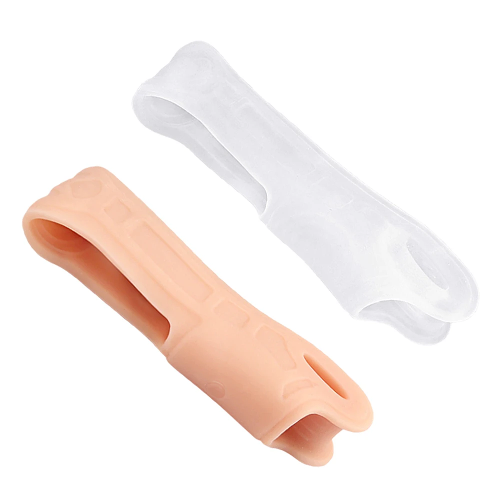 

2Pcs Silicone Gel Toe Separators Bunion Big Toe Straightener Effective Bunion Relief Men Women Ingrown Toenail Brace
