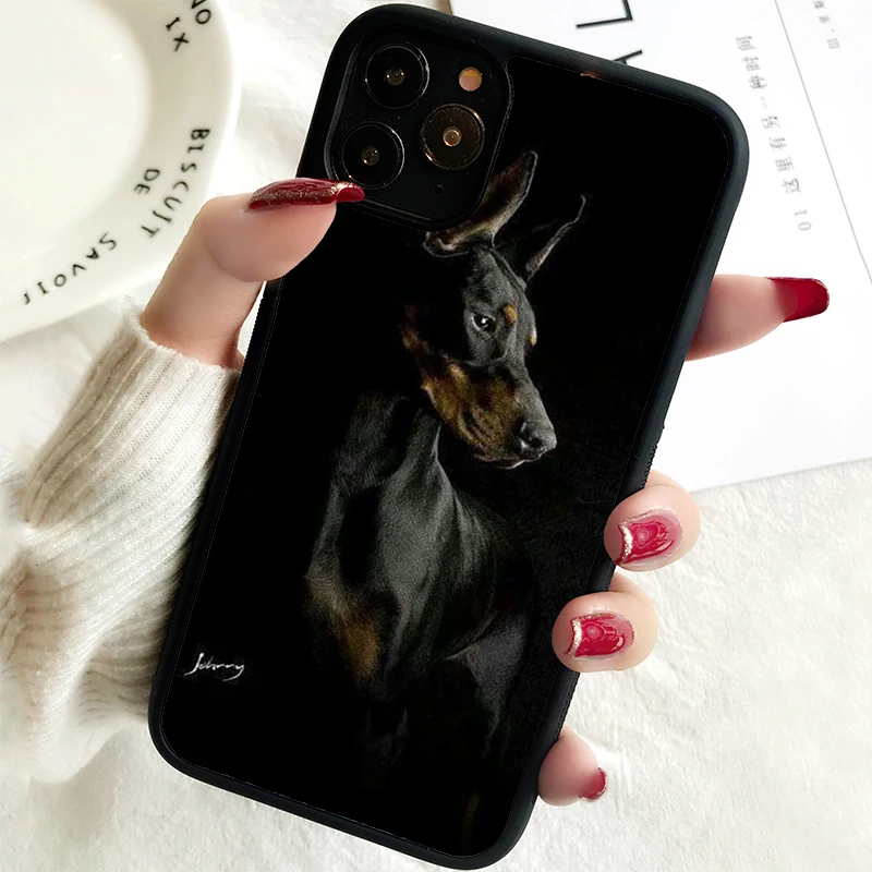 5 5S SE 2020 Phone Cover Case for iPhone 6 6S 7 8 PLUS X XS XR 11 12 13 MINI 14 PRO MAX Rubber Cute pet dog labrador retriever