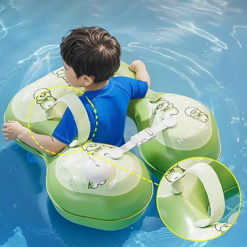 Baby Float Press Type Baby Floaties Lightweight Swimming Training Device Multipurpose Water Toys for Swim Class Bathtub Holiday