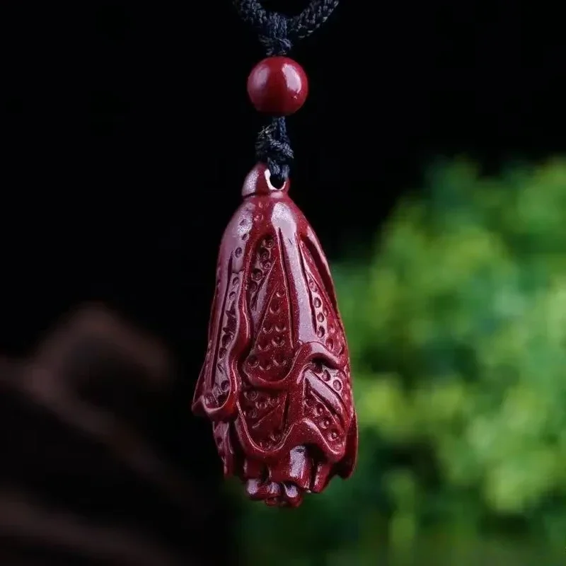 New design Cabbage Pendant Natural Cinnabar for Men and Women 97 Authentic Imperial Handmade ethnic style Pendant