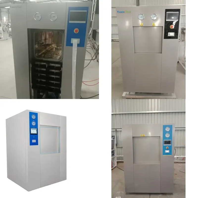 26 VST-0.15 Pulse Vacuum High Pressure Sterilizer With Door Safety Interlock Device