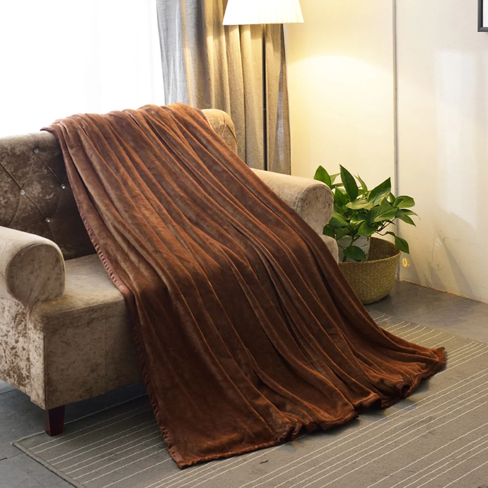 

Luxury Fleece Blanket Child Bedding Cellular Single Throw for Couch