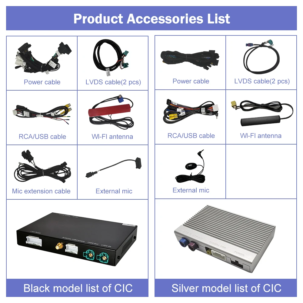 Picture 7: Wireless CarPlay For BMW 5 Series F10 F11 F07 GT 7 Series F01 F02 F03 F04 CIC NBT EVO Android Auto Mirror Link AirPlay Car Play