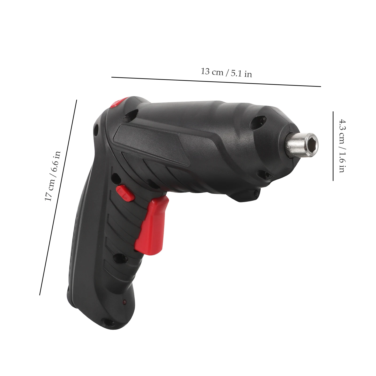 

Rechargeable Screwdriver Electric Drill Machine ABS Compact Portable DIY Home Maintenance Tool Small Screws Repair