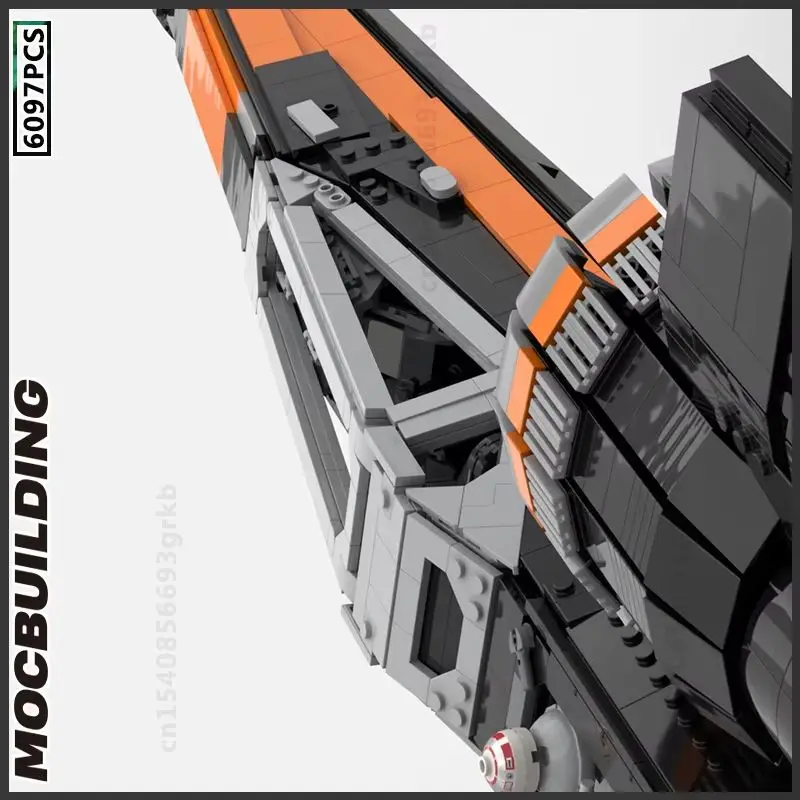 

UCS Wing Series T-70 Starfighter Moc Building Blocks Imperial Starship DIY Model Technology Bricks Collection Toys Birthday Gift