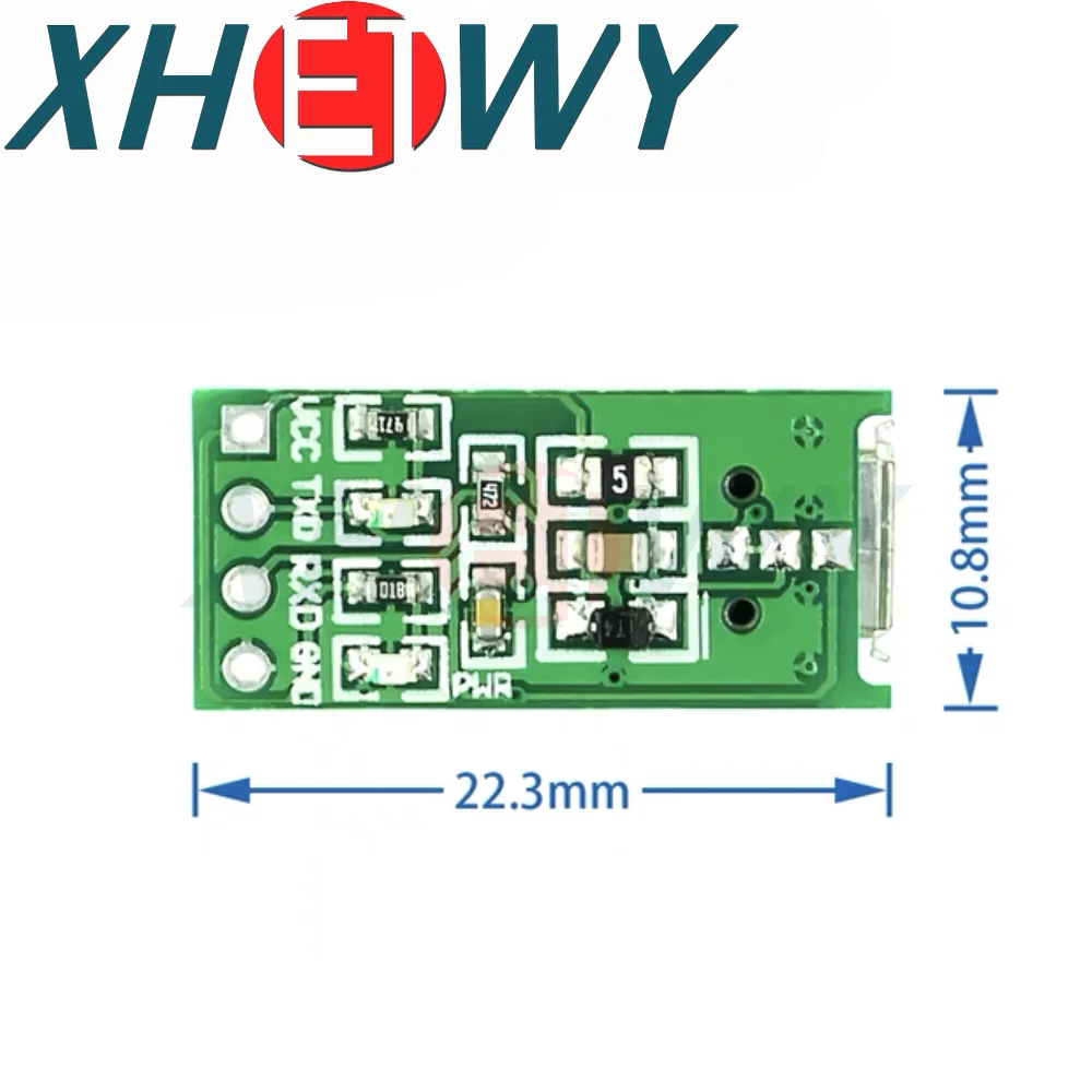 CH340C ไมโคร USB ไปยังพอร์ตอนุกรม TTL โมดูลดาวน์โหลด5V/3.3V 500mA แทนที่ CP2102 CH340T CH340G สำหรับ STM32 51ด้วยสาย Dupont