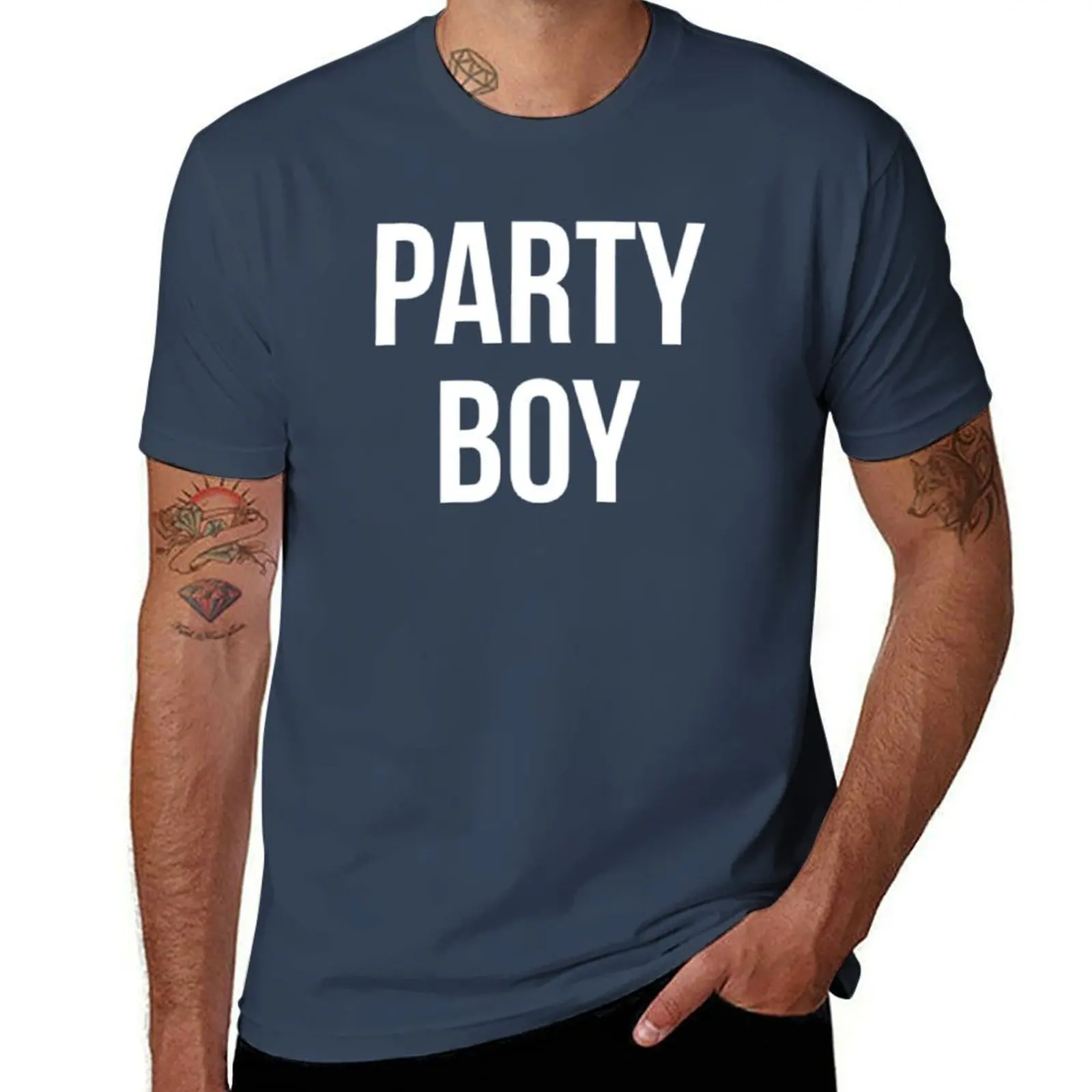 

Party Boy Funny Partying T-Shirt Casual Daily Outfit T-Shirt
