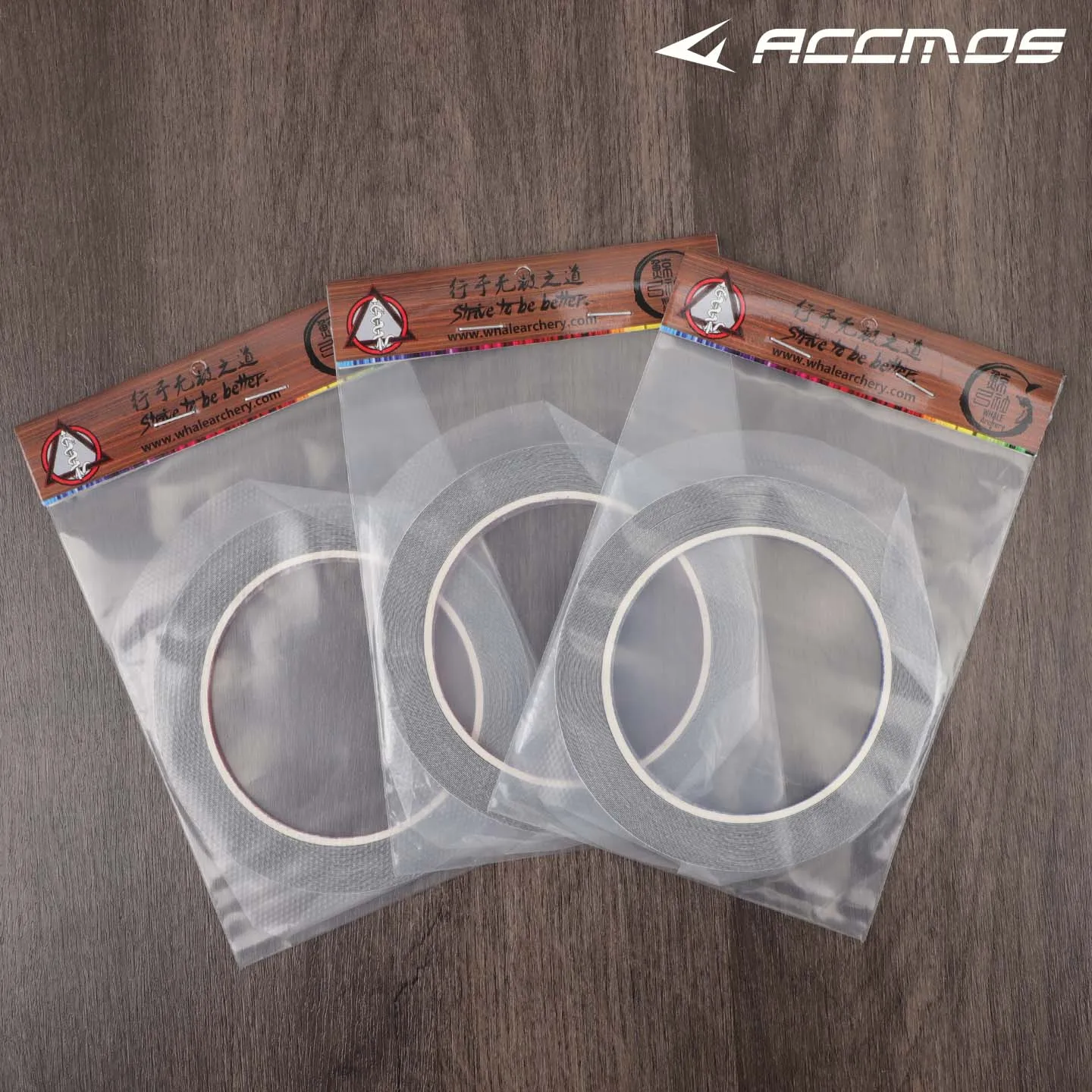 

ACCMOS Strong Adhesion Arrow Fletching Double-Sided Tape 10m for Compound & Recurve Bow Arrows
