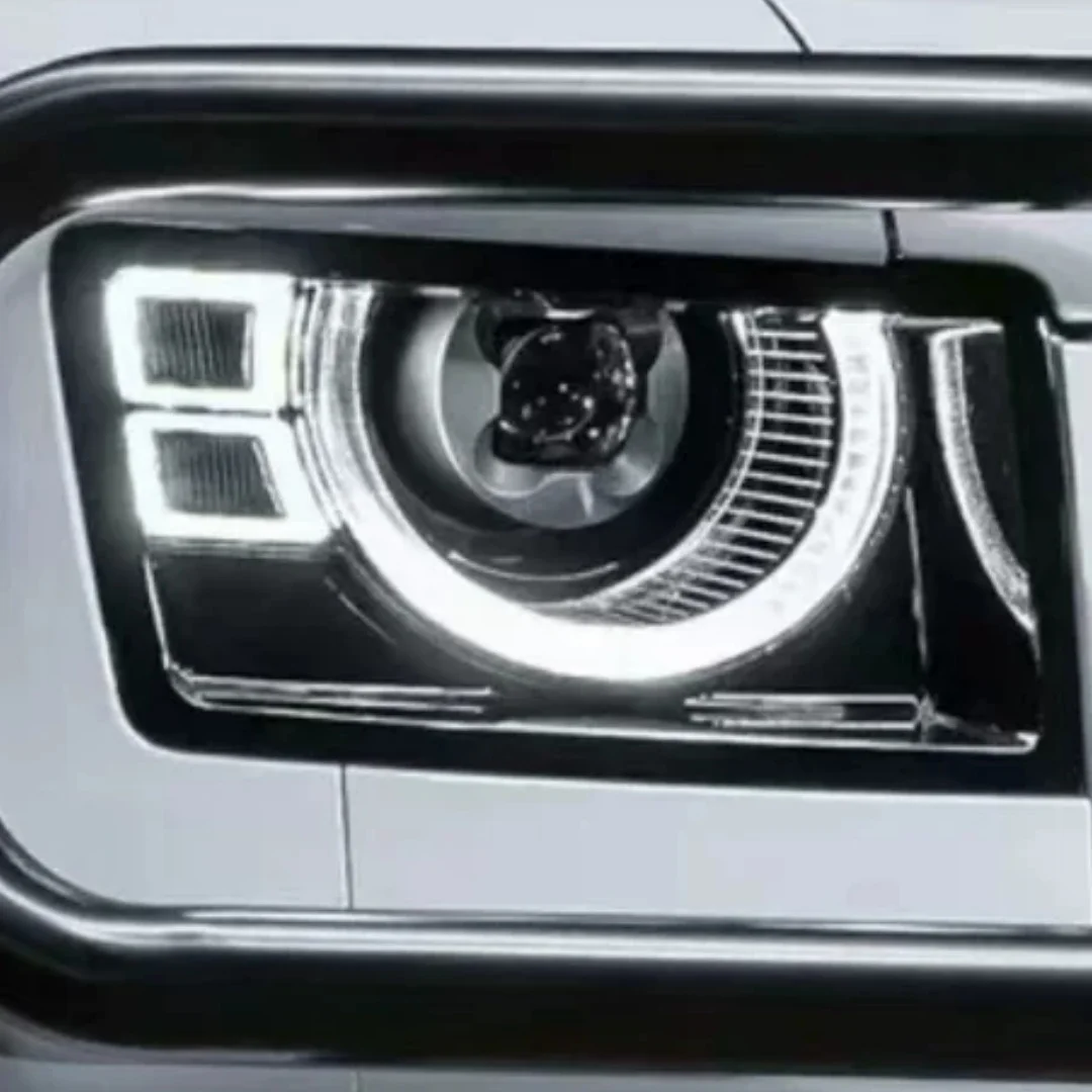 NEW Headlight DRL Fiber Acrylic tube Light Guide For Land Rover Defender 2021 2022 2023 2024