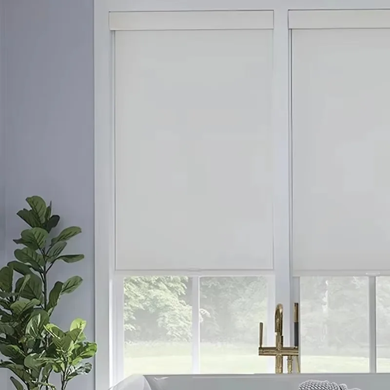 

Motorized Roller Blind for Window, No Drill Blackout, Please Pay before placing an order Factory Price