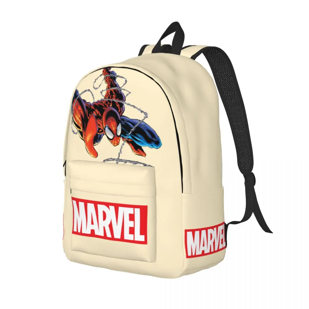 Swinging Storage Bag Marvel Spider Man Film High School Students New Travel Birthday Zipper Closure Rucksack