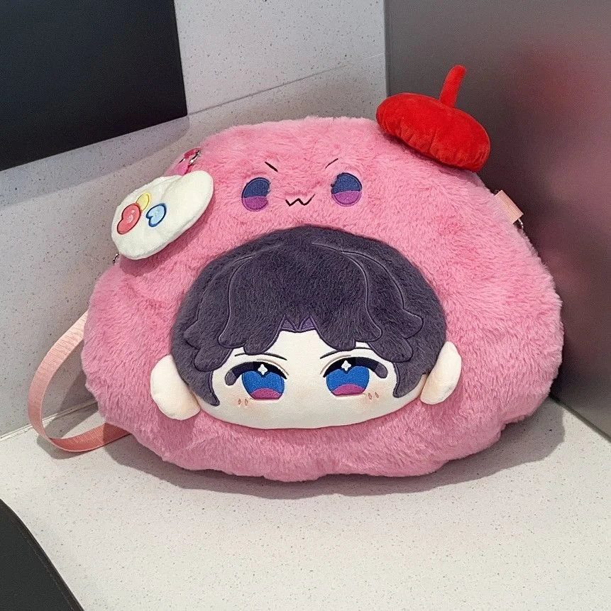 Pluszowa lalka anime Love And Deepspace, bawełniana mini zawieszka Y2K, zabawka z bawełny PP, uroczy breloczek z postacią, wypchana figurka, prezent dla otaku, nowość.