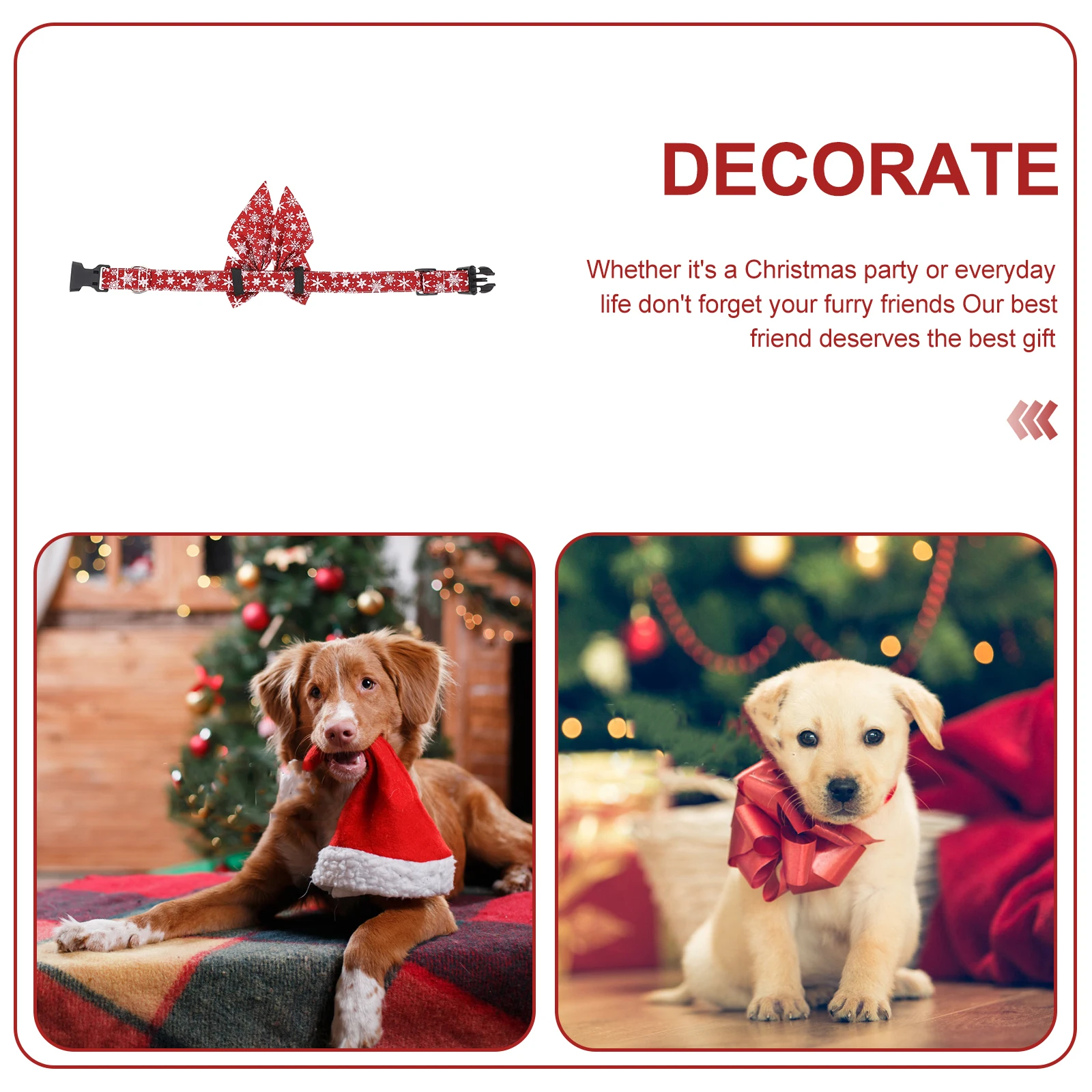 

Cotton Pet Collar Adjustable Buckle Comfortable Skin-Friendly Breathable Cat Kitten Daily Wear Party Wedding Christmas Photo Dog