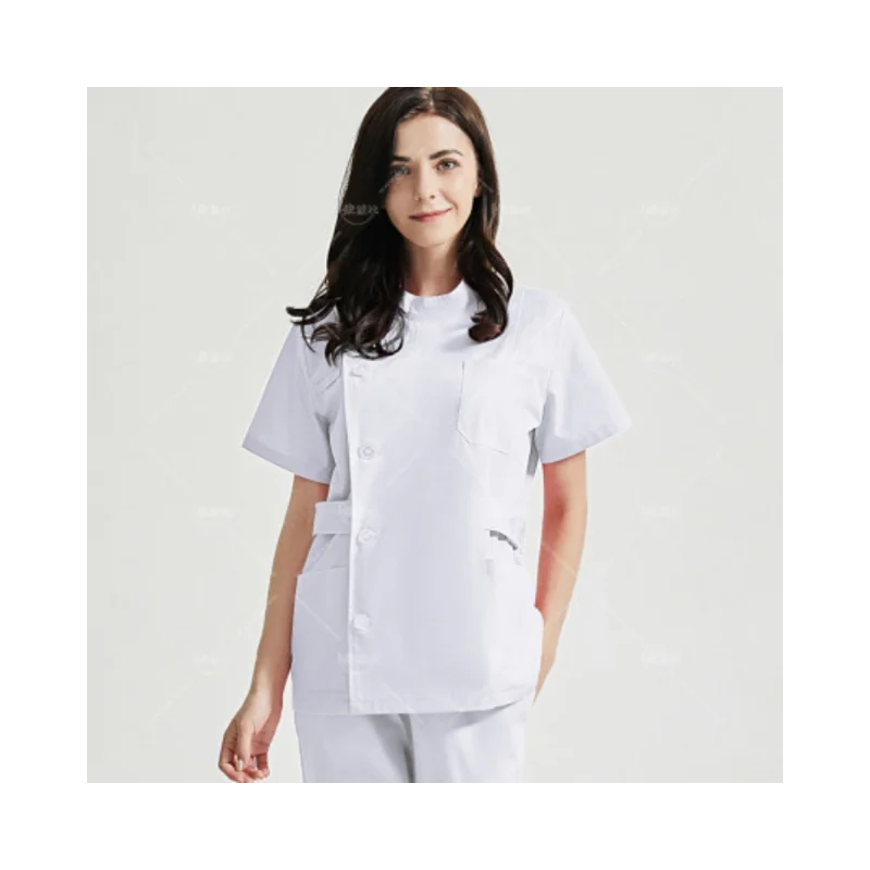 Hand wash clothes female short-sleeved split suit doctor work clothes operating clothes nurse operating room isolation