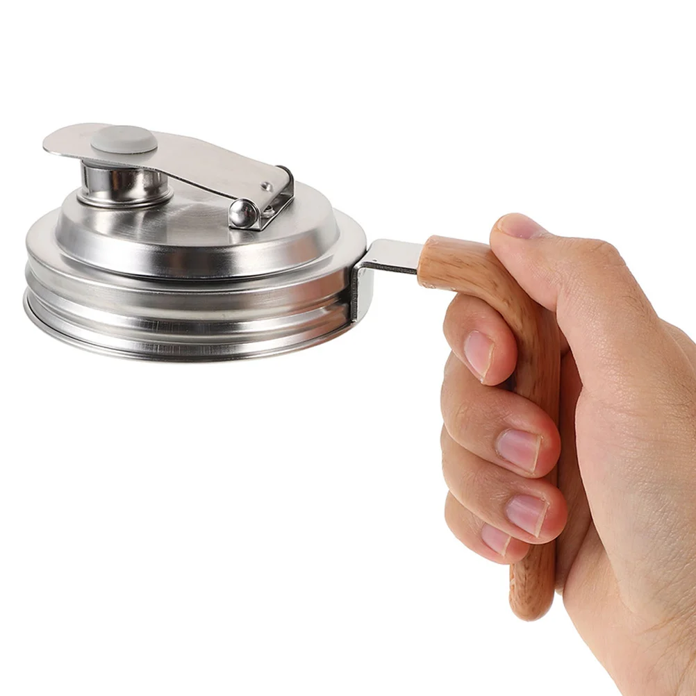 

2pcs Stainless Steel Mason Leak Proof Pour Spout Flip Cap Reusable Sealing For Tea Juice Milk Replacement Lids Mason