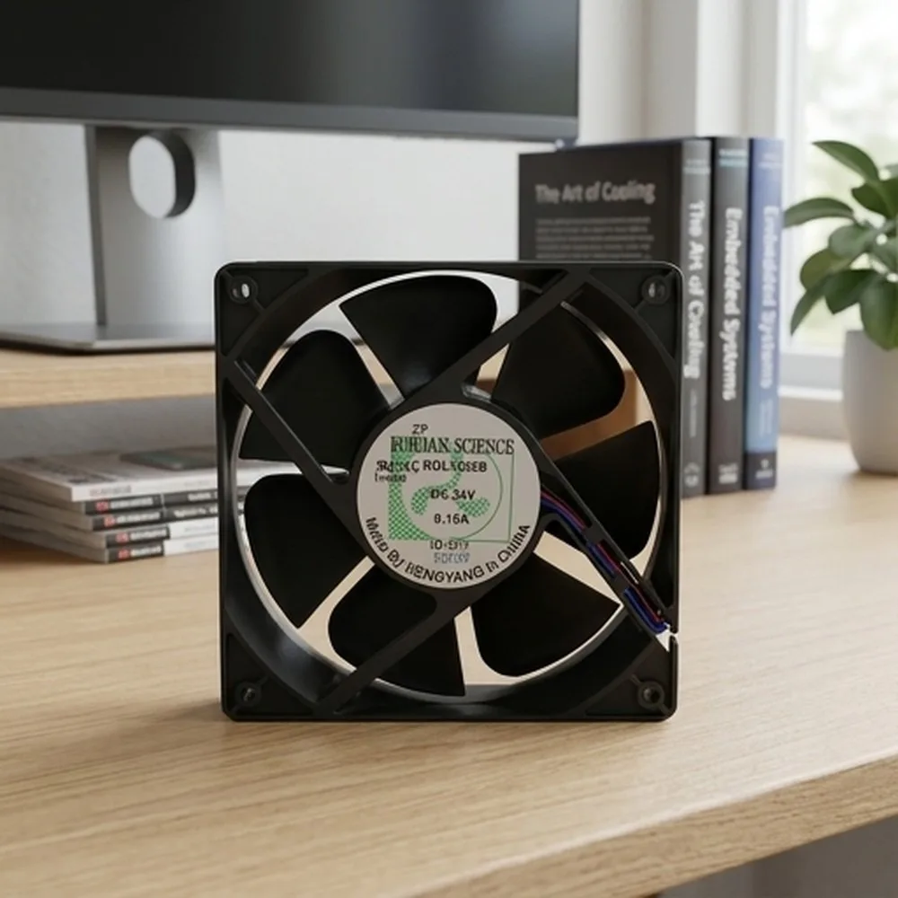 

For Xinruilian RDL1232B 24V 0.16A 12038 12CM 3-Wire Cooling Fan