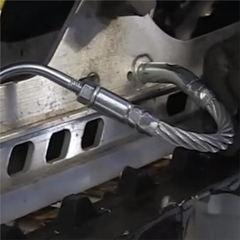 A89E-Ice Scratcher Kits For All Reverse And Non-Reverse Gear Equipped Snowmobiles- One-Bolt Mounting Design Enhanced Traction