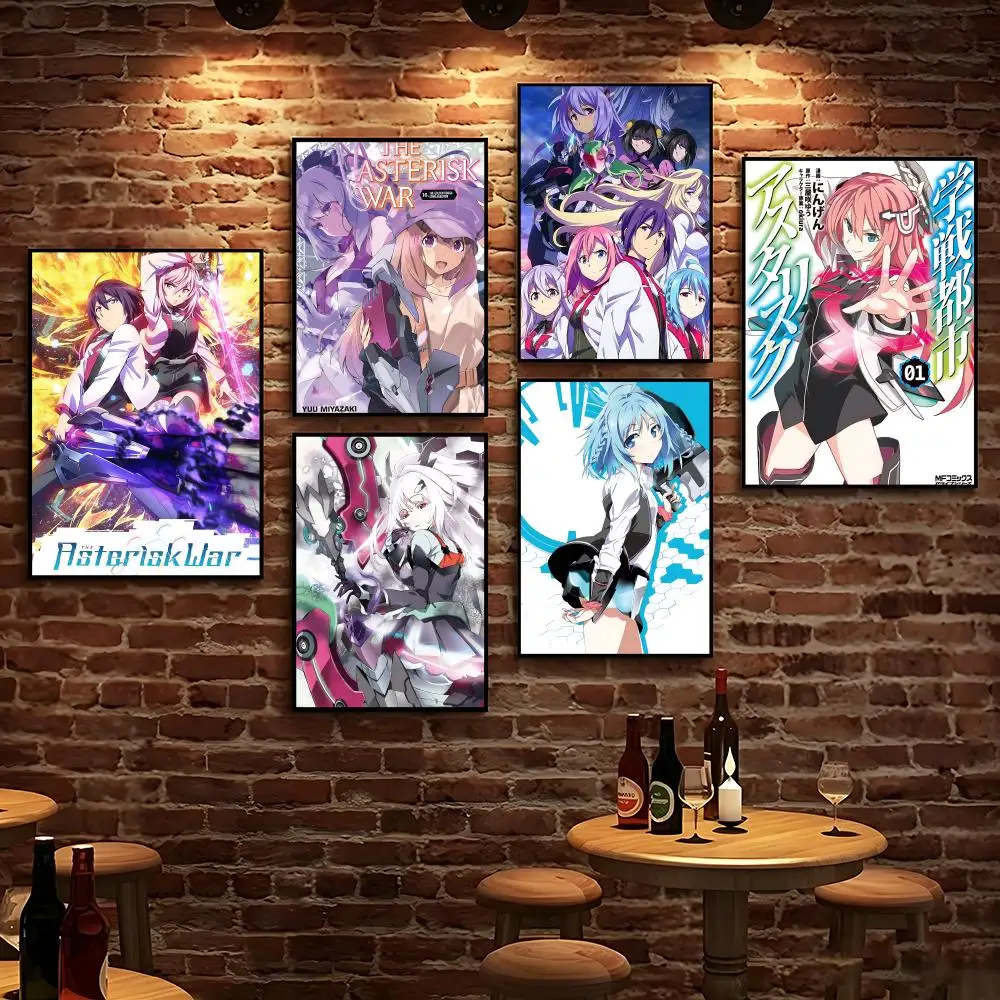 Affiche The Asterisk WarS pour décoration murale de café – Impression pour chambre d'hôtel, affiche artistique pour salon