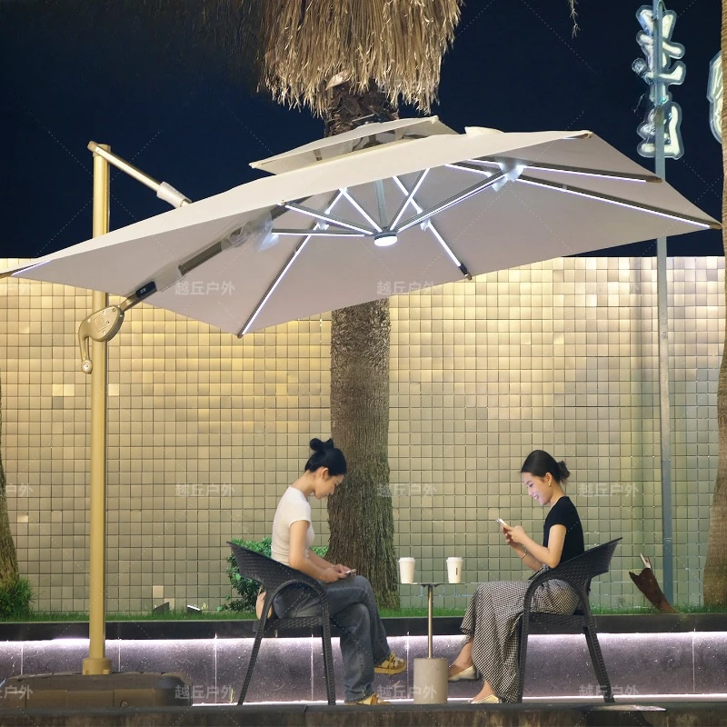 Balcony Patio Umbrellas & Bases Modern Coffee Shop Picnic Patio Umbrellas & Bases Homestay Furniture Buitentuinparaplu Ls40hws