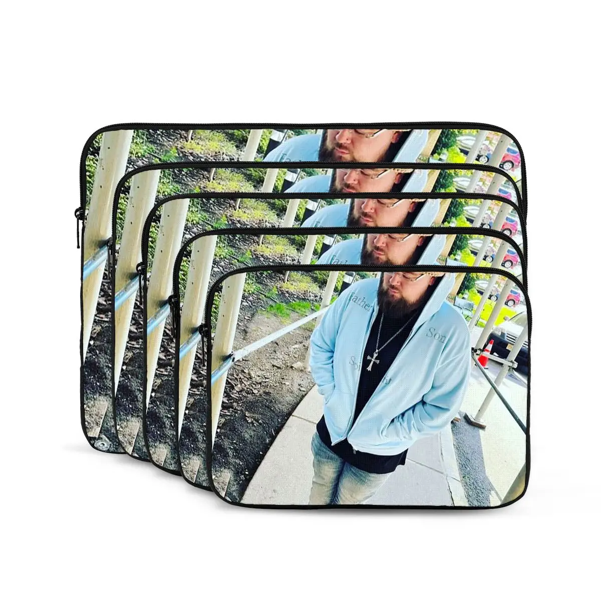 Joeyy Singer Vocalist Music Rapper Notebook Laptop Bag Case Pouch For Macbook Air Pro Tablet Shockproof Case Bag
